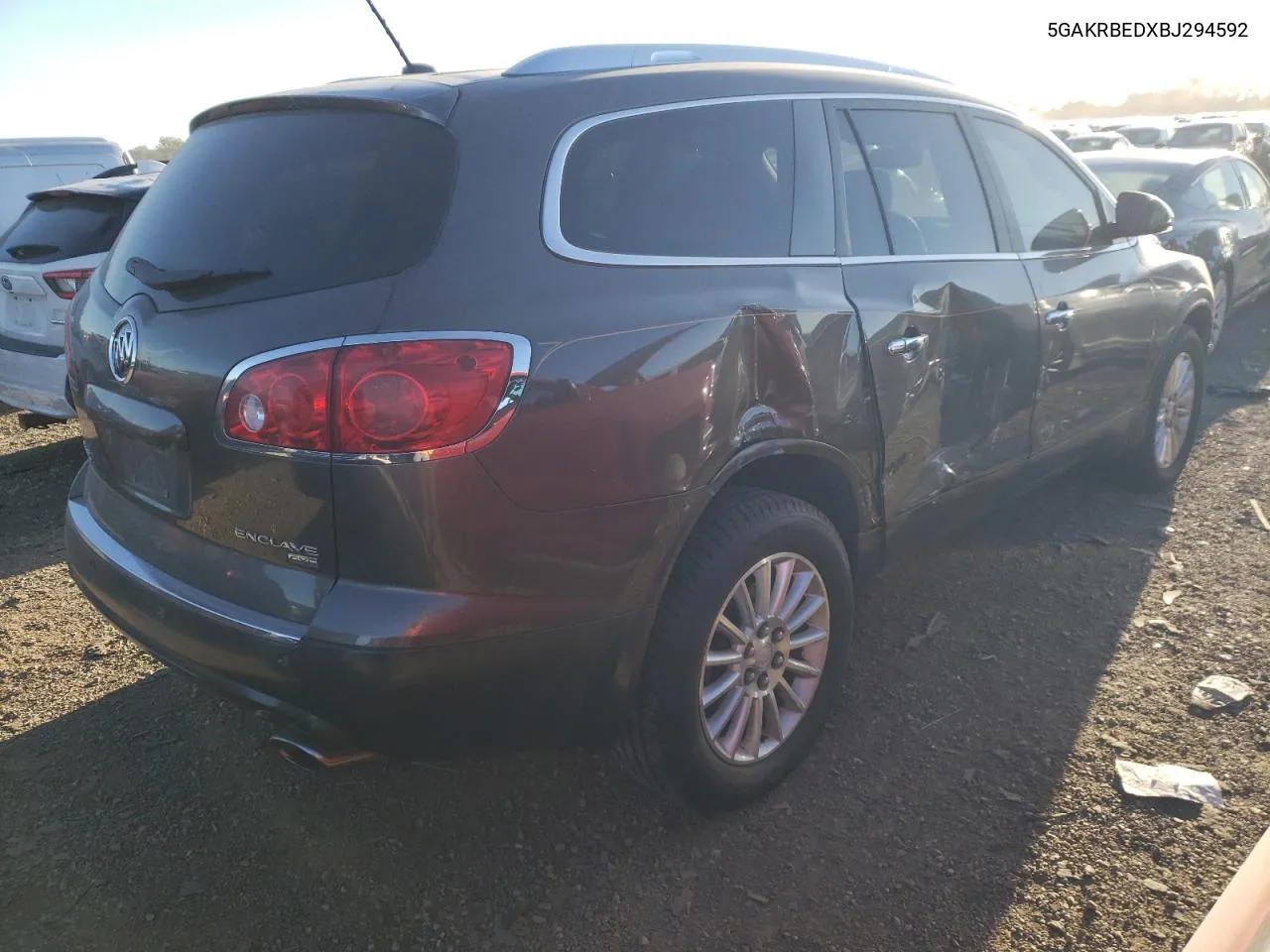 2011 Buick Enclave Cxl VIN: 5GAKRBEDXBJ294592 Lot: 70198024