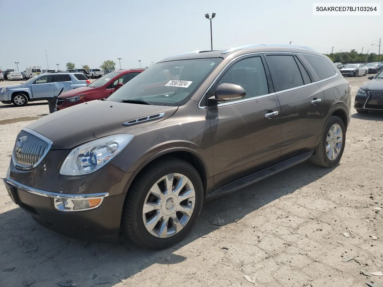 2011 Buick Enclave Cxl VIN: 5GAKRCED7BJ103264 Lot: 70567024