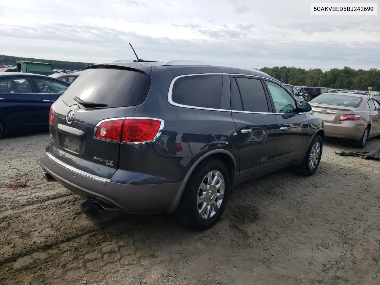 2011 Buick Enclave Cxl VIN: 5GAKVBED5BJ242699 Lot: 70606234