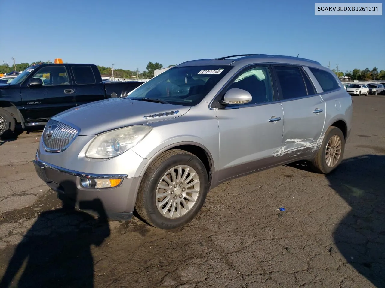 2011 Buick Enclave Cxl VIN: 5GAKVBEDXBJ261331 Lot: 70755134