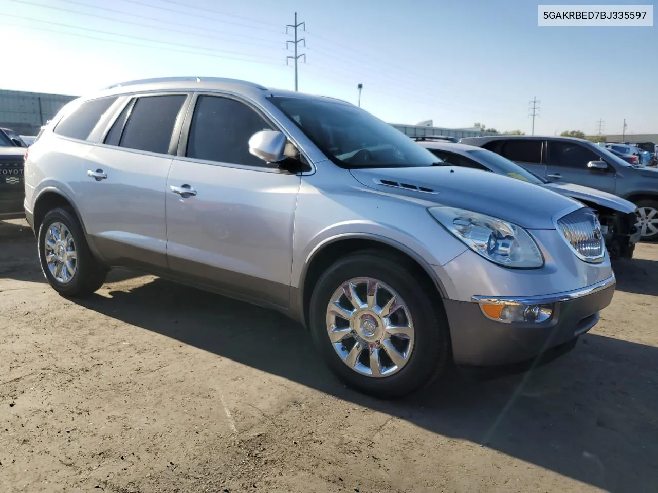 2011 Buick Enclave Cxl VIN: 5GAKRBED7BJ335597 Lot: 71496784