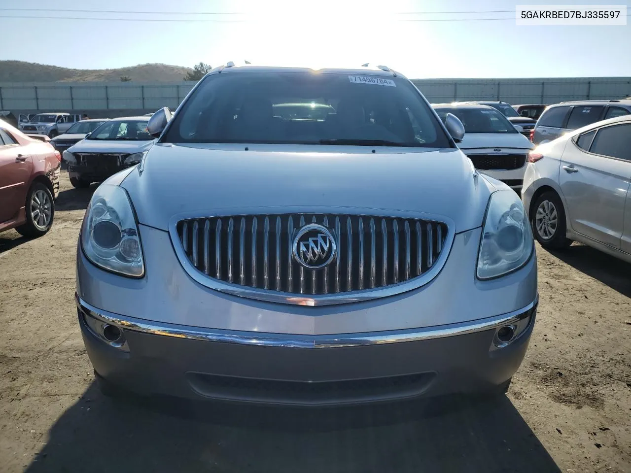 2011 Buick Enclave Cxl VIN: 5GAKRBED7BJ335597 Lot: 71496784