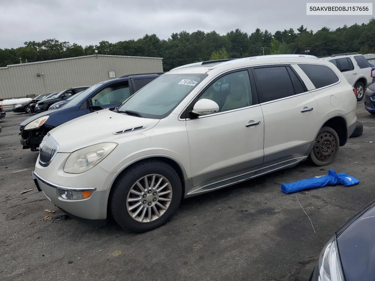 2011 Buick Enclave Cxl VIN: 5GAKVBED0BJ157656 Lot: 71616934