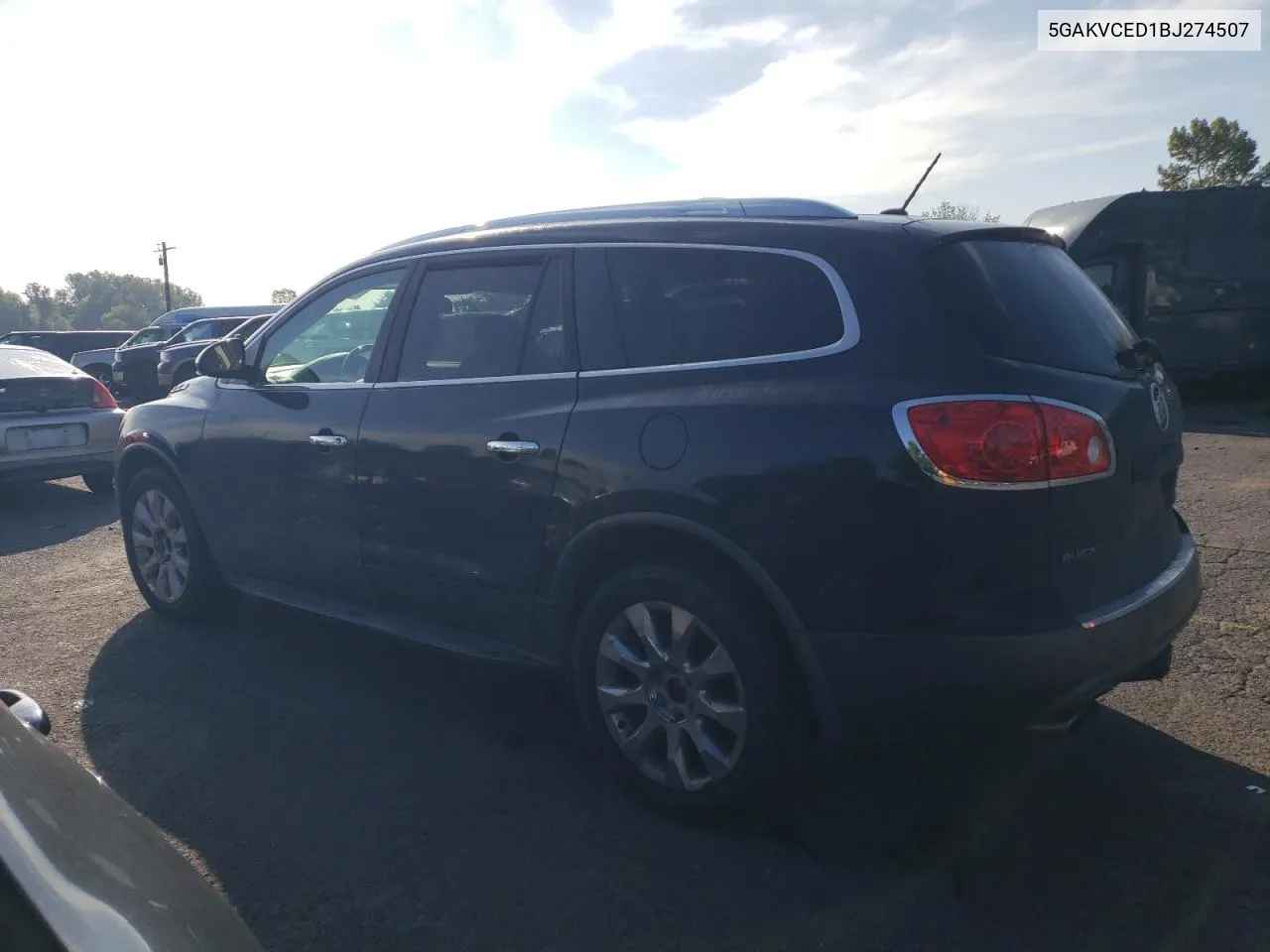 2011 Buick Enclave Cxl VIN: 5GAKVCED1BJ274507 Lot: 71684174