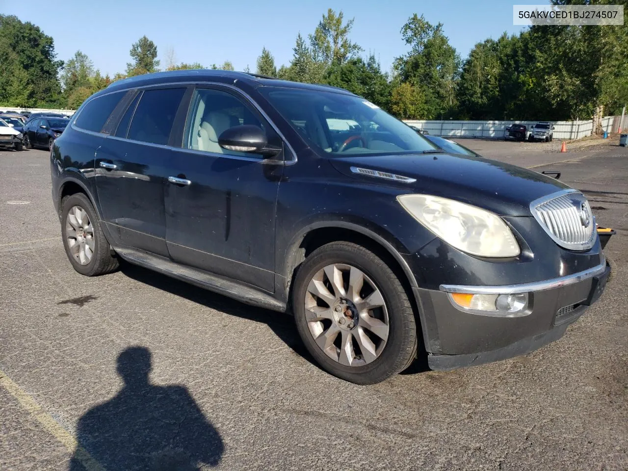 2011 Buick Enclave Cxl VIN: 5GAKVCED1BJ274507 Lot: 71684174