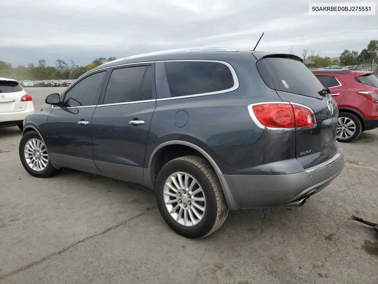 2011 Buick Enclave Cxl VIN: 5GAKRBED0BJ275551 Lot: 72098754