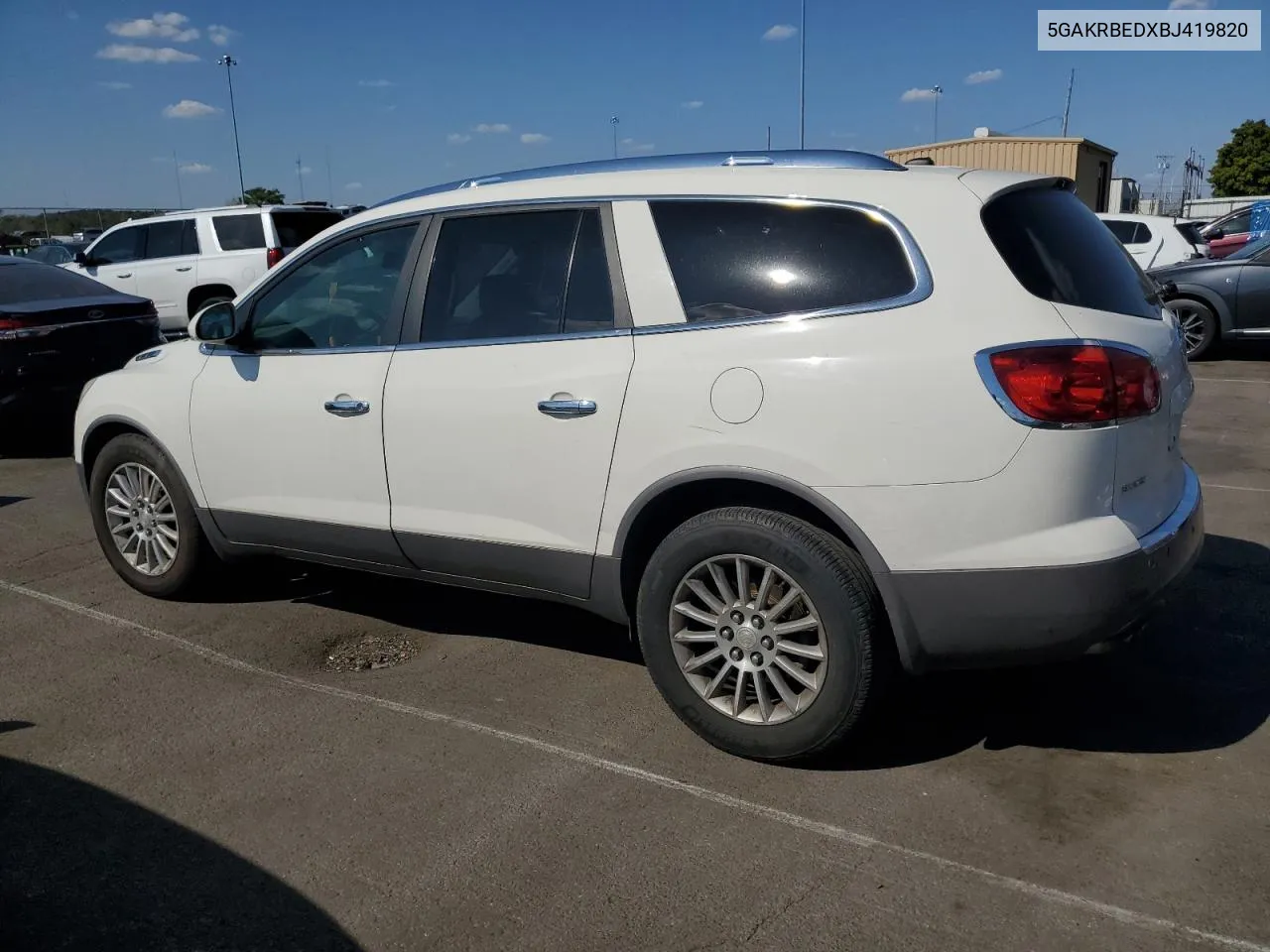 2011 Buick Enclave Cxl VIN: 5GAKRBEDXBJ419820 Lot: 72162234