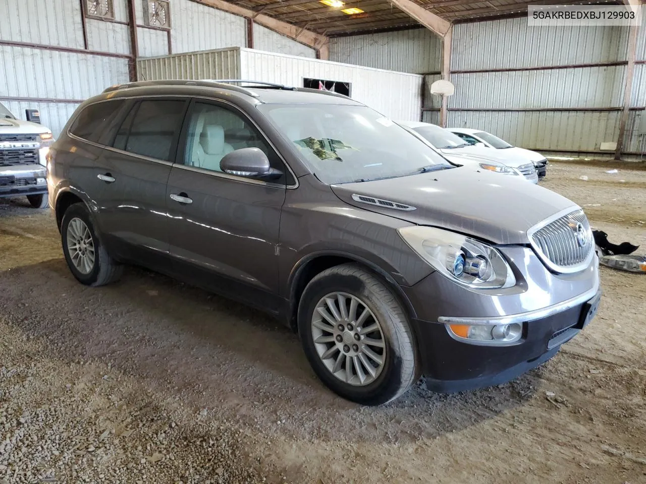 2011 Buick Enclave Cxl VIN: 5GAKRBEDXBJ129903 Lot: 72247254