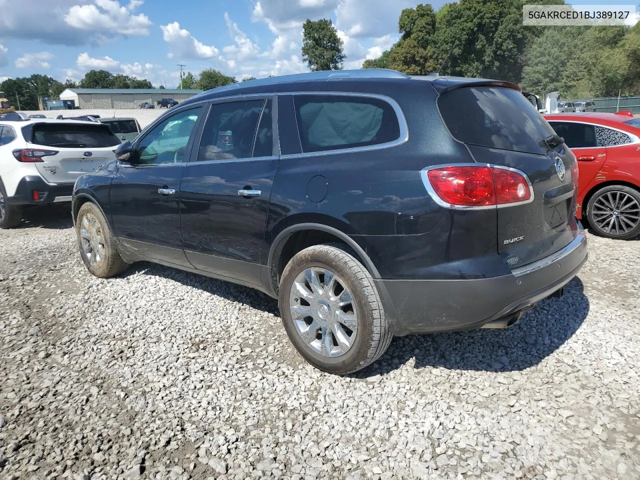 2011 Buick Enclave Cxl VIN: 5GAKRCED1BJ389127 Lot: 72360534