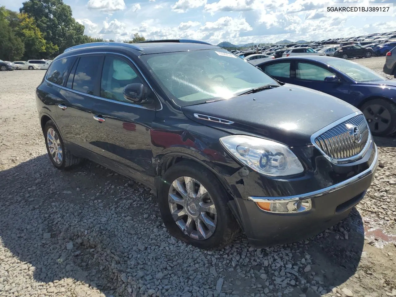 2011 Buick Enclave Cxl VIN: 5GAKRCED1BJ389127 Lot: 72360534