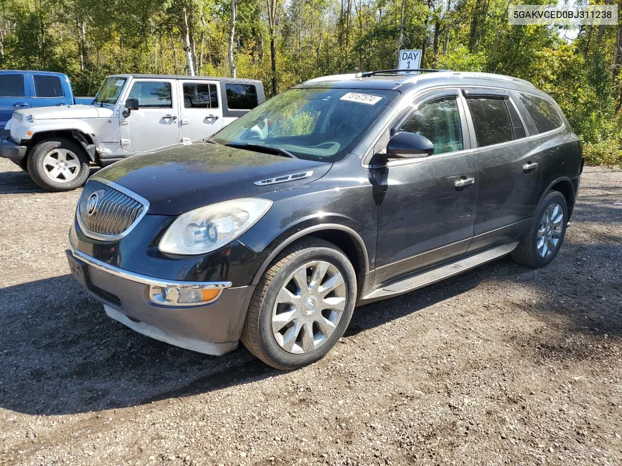 2011 Buick Enclave Cxl VIN: 5GAKVCED0BJ311238 Lot: 73167574