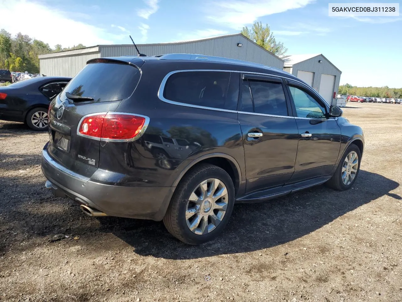 2011 Buick Enclave Cxl VIN: 5GAKVCED0BJ311238 Lot: 73167574