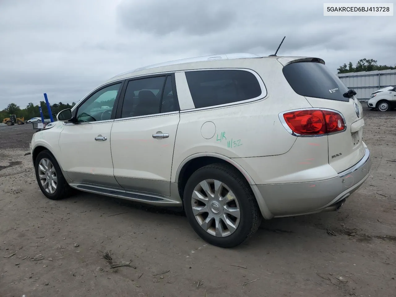 2011 Buick Enclave Cxl VIN: 5GAKRCED6BJ413728 Lot: 73384354