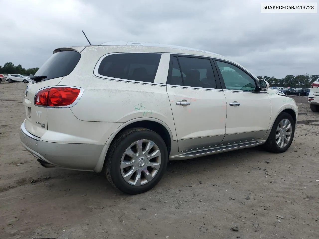 2011 Buick Enclave Cxl VIN: 5GAKRCED6BJ413728 Lot: 73384354