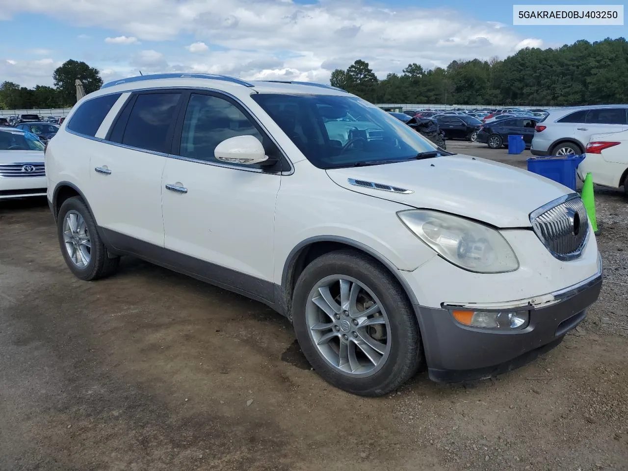 2011 Buick Enclave Cx VIN: 5GAKRAED0BJ403250 Lot: 73469954