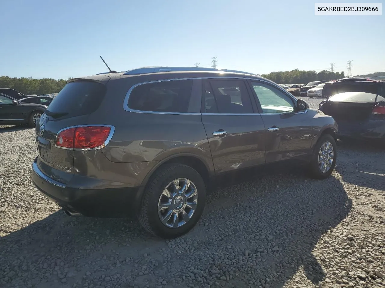 2011 Buick Enclave Cxl VIN: 5GAKRBED2BJ309666 Lot: 73594804