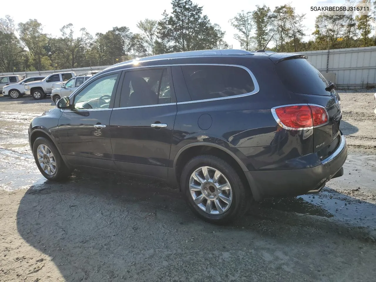 2011 Buick Enclave Cxl VIN: 5GAKRBED5BJ316711 Lot: 74026744