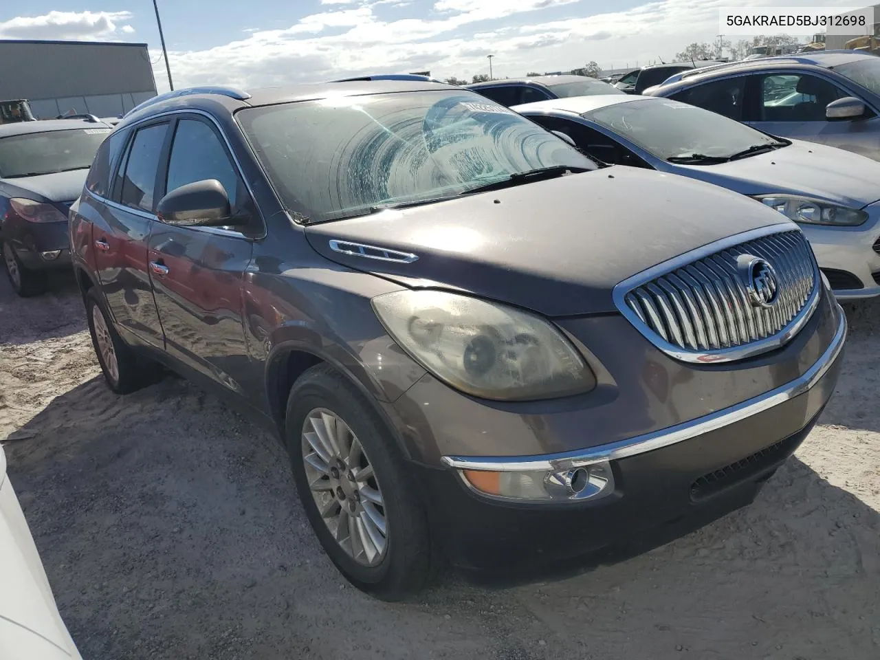 2011 Buick Enclave Cx VIN: 5GAKRAED5BJ312698 Lot: 74225174