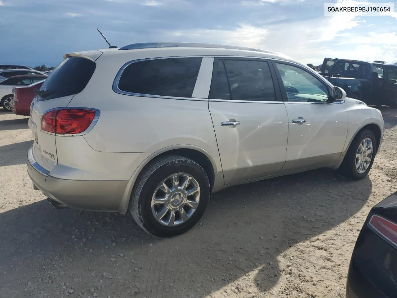 2011 Buick Enclave Cxl VIN: 5GAKRBED9BJ196654 Lot: 74433514