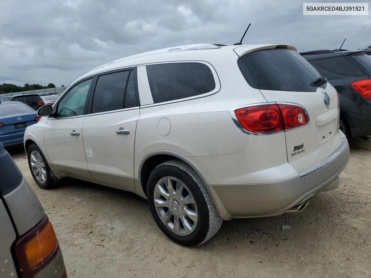 2011 Buick Enclave Cxl VIN: 5GAKRCED4BJ391521 Lot: 74500394