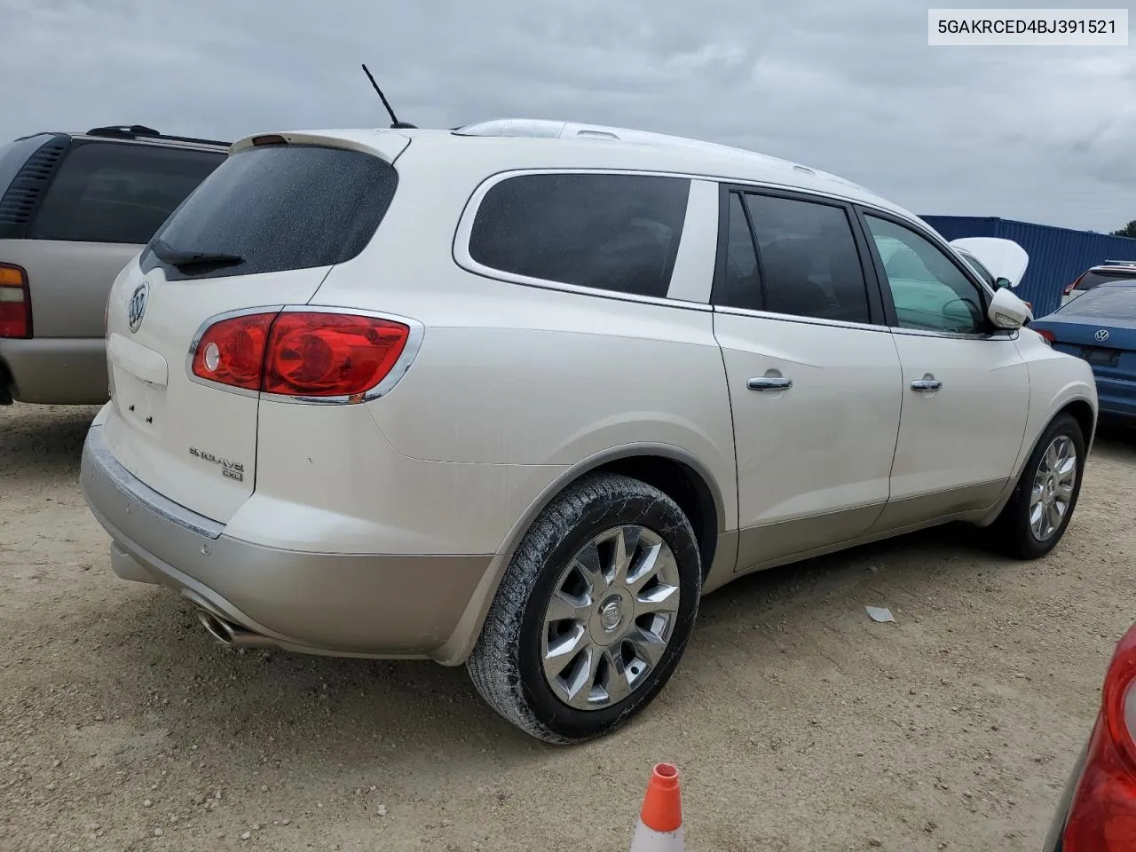 2011 Buick Enclave Cxl VIN: 5GAKRCED4BJ391521 Lot: 74500394