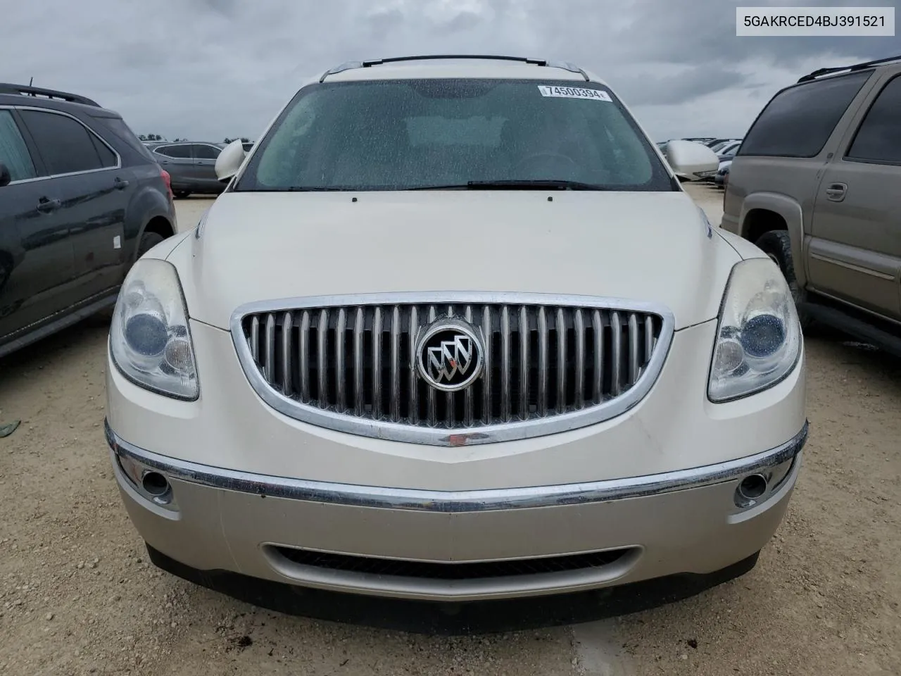 2011 Buick Enclave Cxl VIN: 5GAKRCED4BJ391521 Lot: 74500394