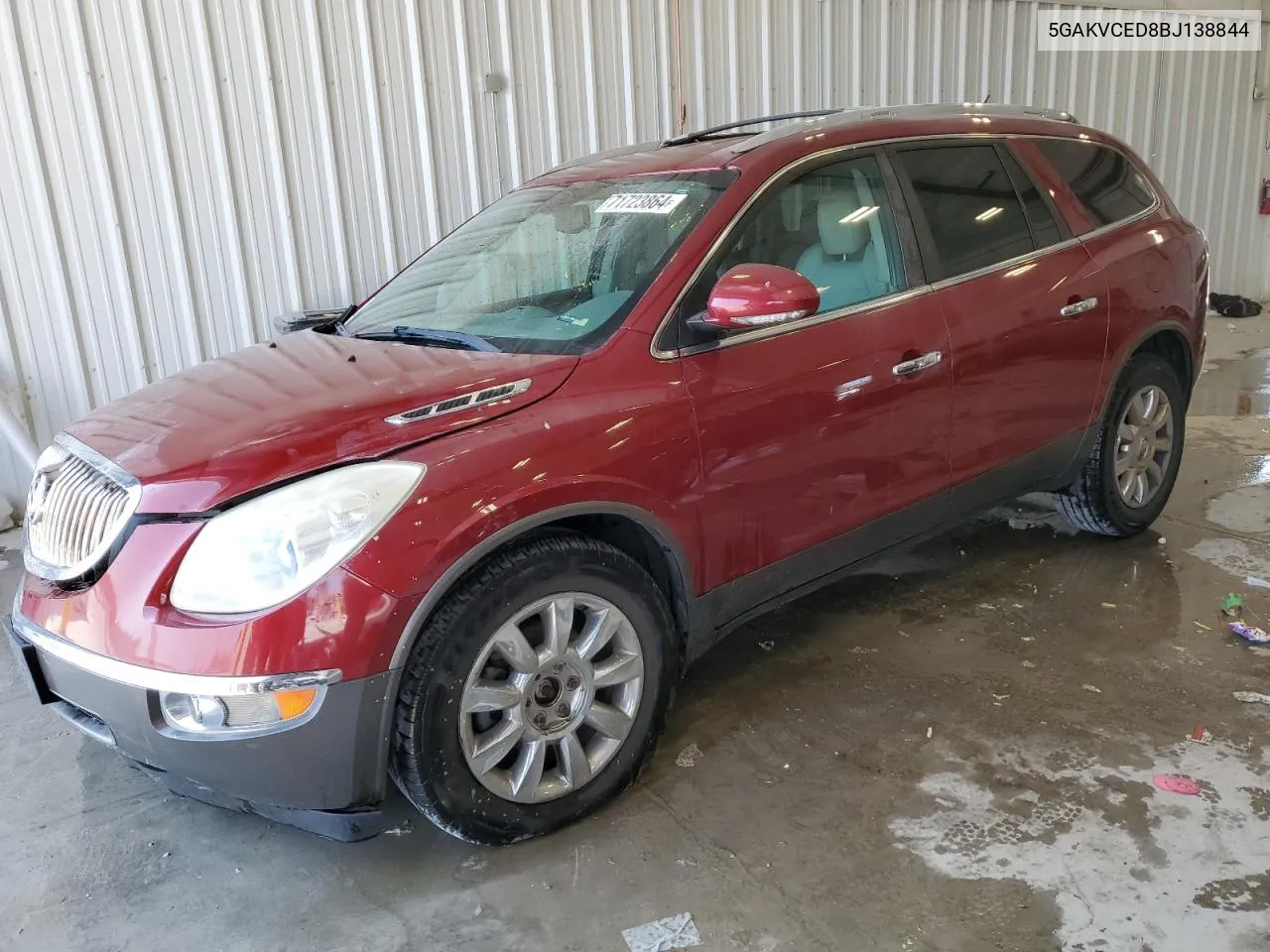 2011 Buick Enclave Cxl VIN: 5GAKVCED8BJ138844 Lot: 74590584