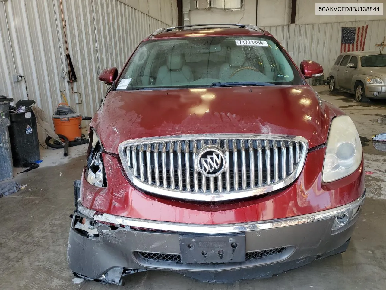 2011 Buick Enclave Cxl VIN: 5GAKVCED8BJ138844 Lot: 74590584