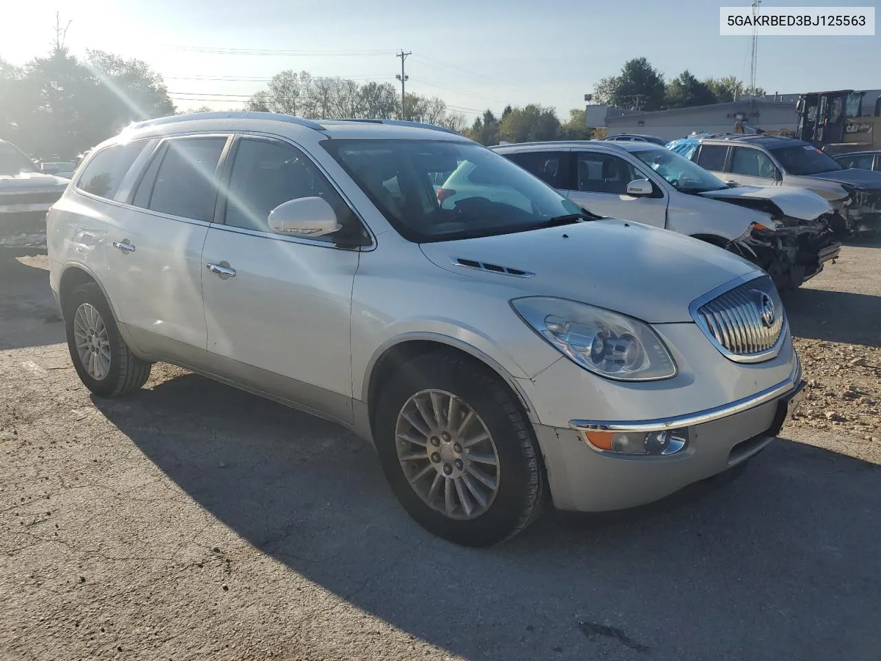 2011 Buick Enclave Cxl VIN: 5GAKRBED3BJ125563 Lot: 74907524