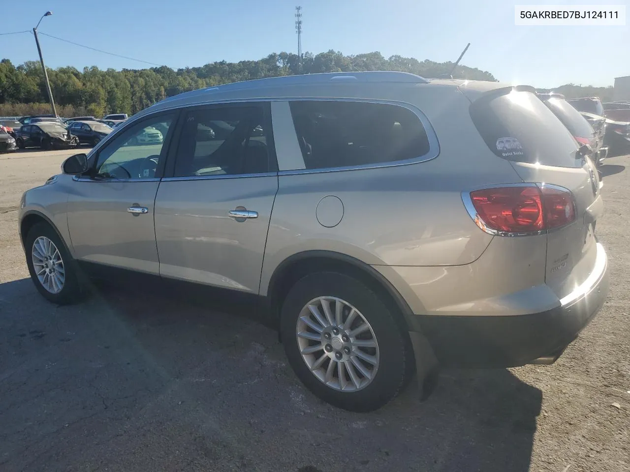 2011 Buick Enclave Cxl VIN: 5GAKRBED7BJ124111 Lot: 75115954