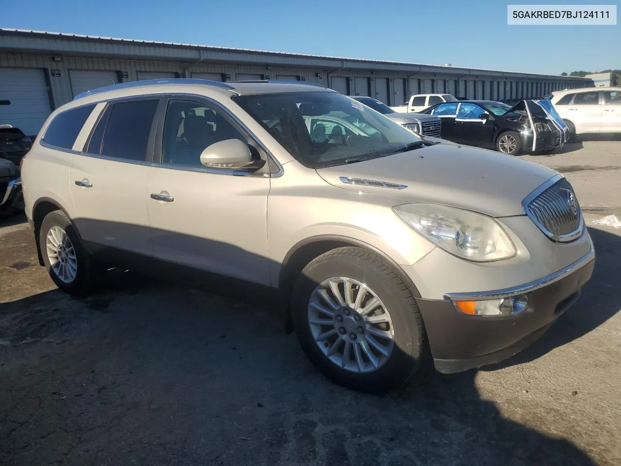 2011 Buick Enclave Cxl VIN: 5GAKRBED7BJ124111 Lot: 75115954