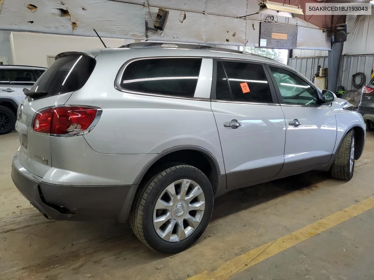 2011 Buick Enclave Cxl VIN: 5GAKRCED1BJ193043 Lot: 75465244