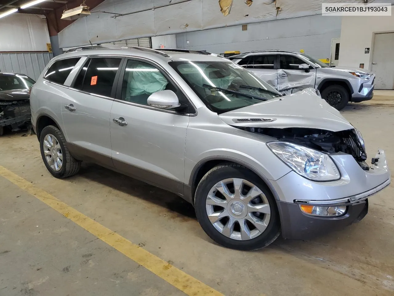 2011 Buick Enclave Cxl VIN: 5GAKRCED1BJ193043 Lot: 75465244