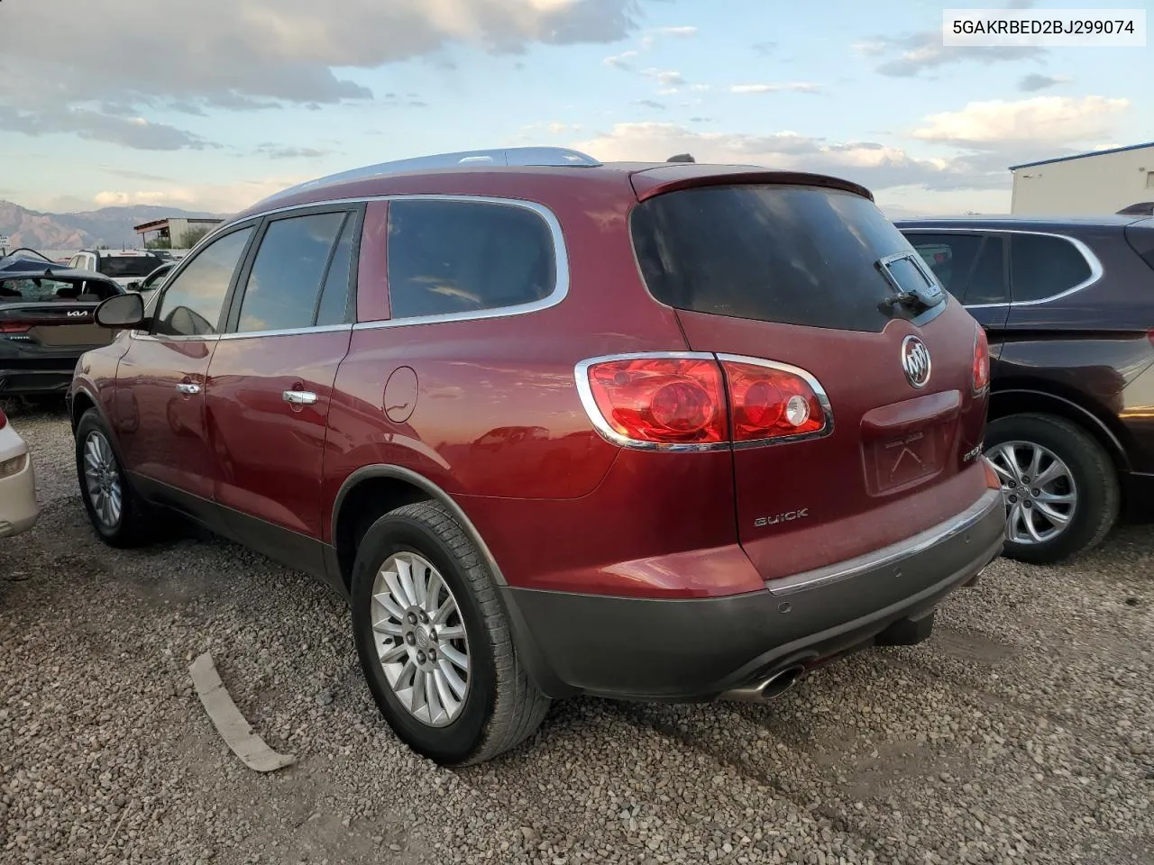 2011 Buick Enclave Cxl VIN: 5GAKRBED2BJ299074 Lot: 75564754