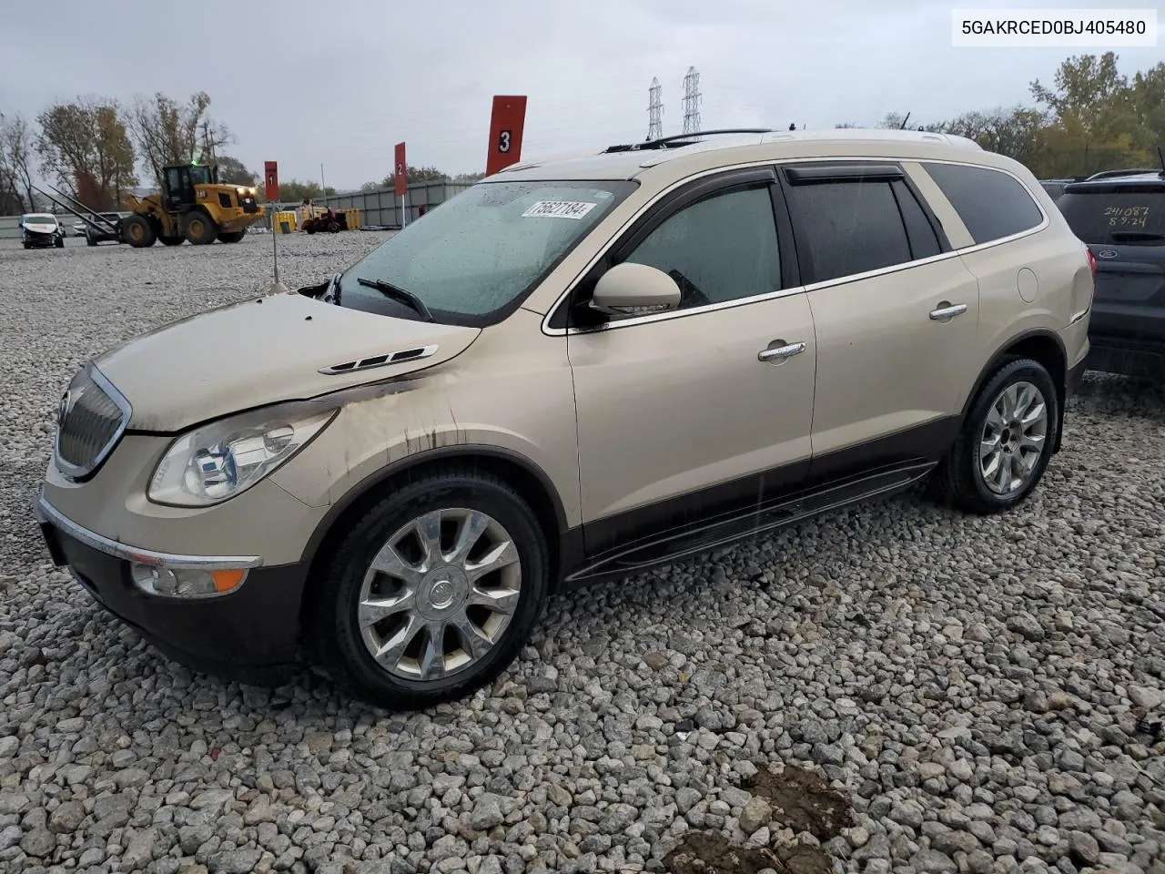 2011 Buick Enclave Cxl VIN: 5GAKRCED0BJ405480 Lot: 75627184