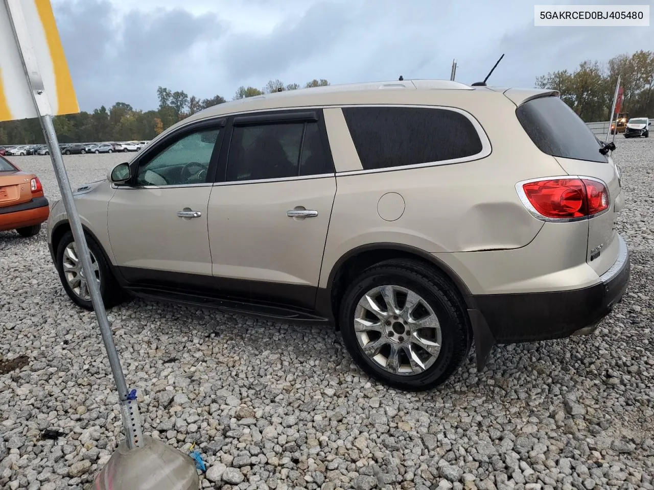 2011 Buick Enclave Cxl VIN: 5GAKRCED0BJ405480 Lot: 75627184