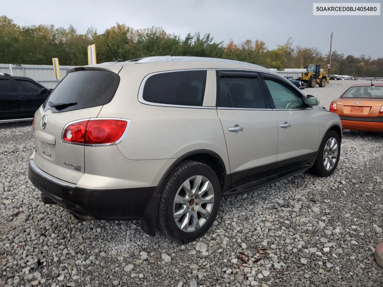 2011 Buick Enclave Cxl VIN: 5GAKRCED0BJ405480 Lot: 75627184