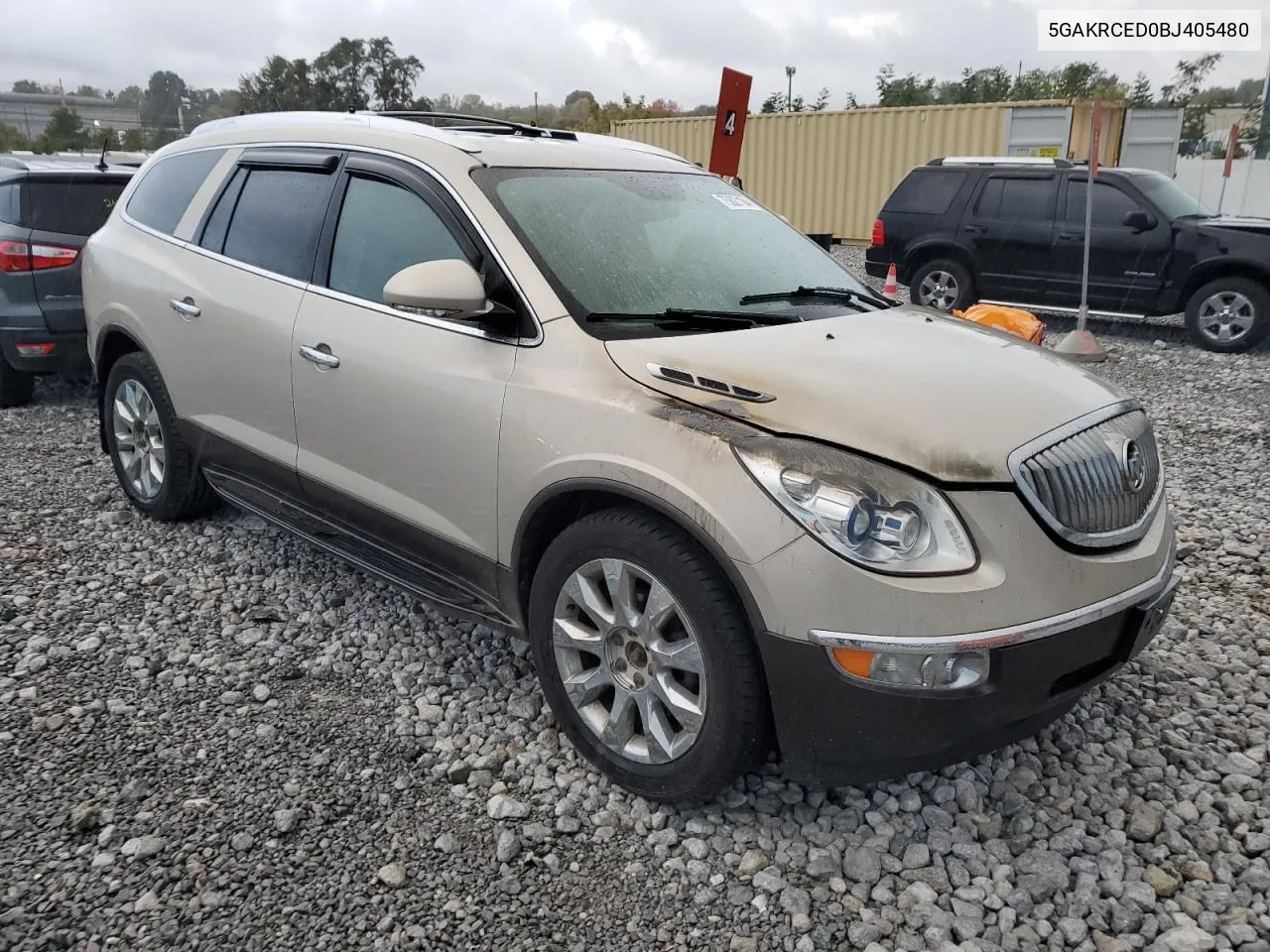 2011 Buick Enclave Cxl VIN: 5GAKRCED0BJ405480 Lot: 75627184