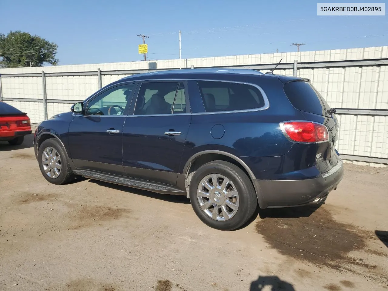 2011 Buick Enclave Cxl VIN: 5GAKRBED0BJ402895 Lot: 75990464