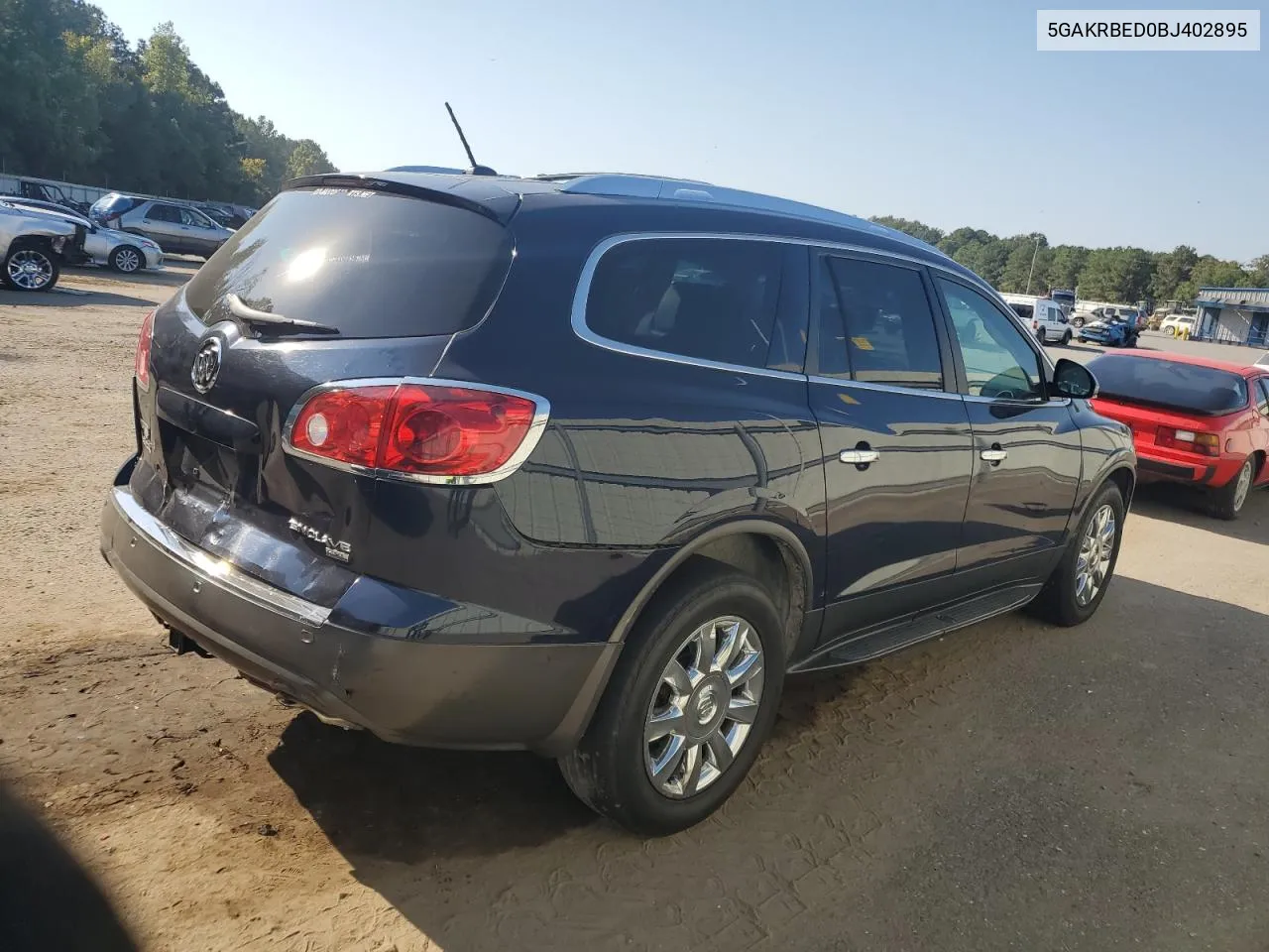 2011 Buick Enclave Cxl VIN: 5GAKRBED0BJ402895 Lot: 75990464