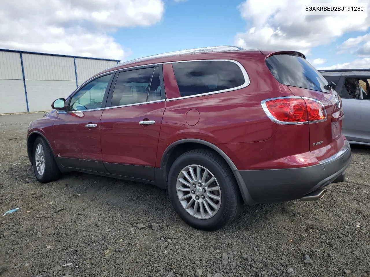 2011 Buick Enclave Cxl VIN: 5GAKRBED2BJ191280 Lot: 76291034