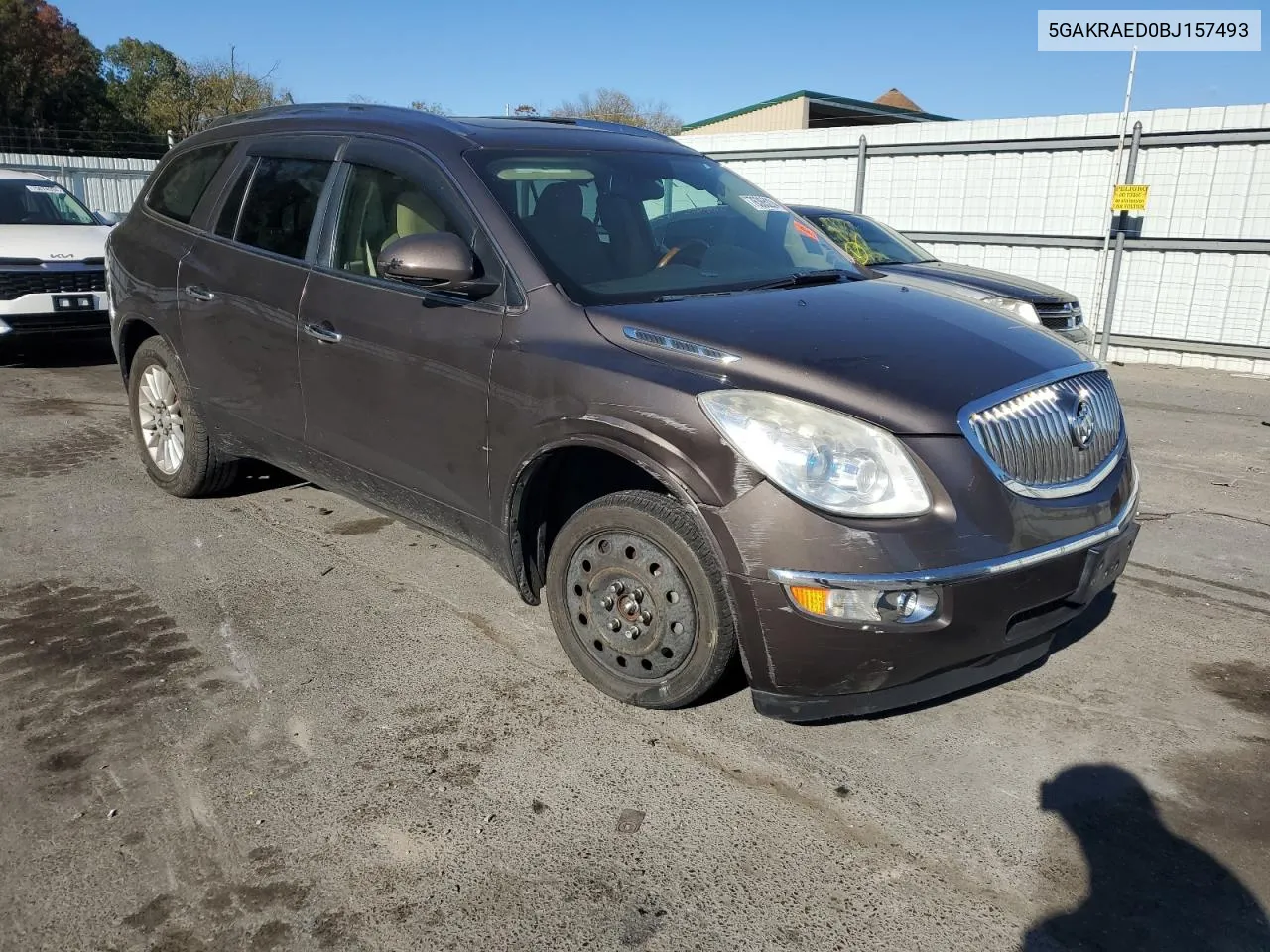 2011 Buick Enclave Cx VIN: 5GAKRAED0BJ157493 Lot: 76365224