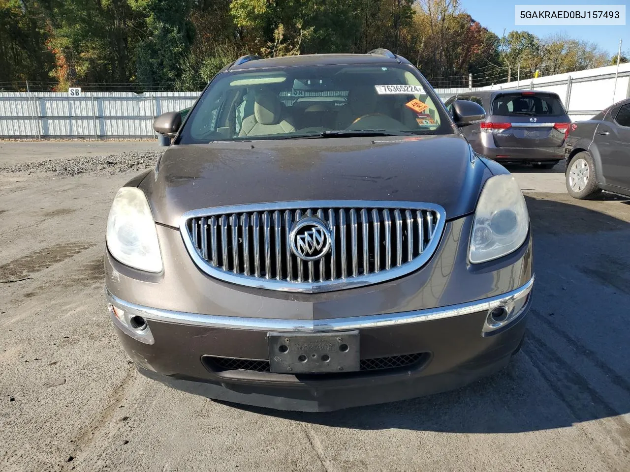 2011 Buick Enclave Cx VIN: 5GAKRAED0BJ157493 Lot: 76365224