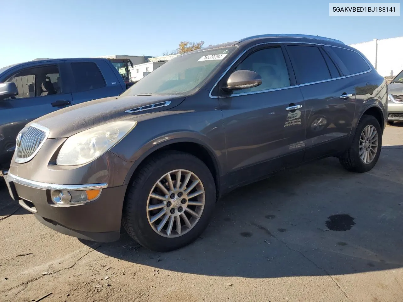 2011 Buick Enclave Cxl VIN: 5GAKVBED1BJ188141 Lot: 76539094