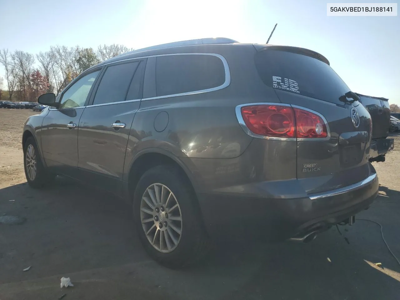 2011 Buick Enclave Cxl VIN: 5GAKVBED1BJ188141 Lot: 76539094