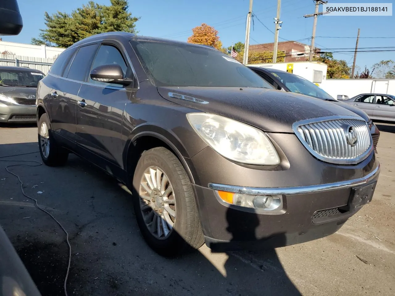 2011 Buick Enclave Cxl VIN: 5GAKVBED1BJ188141 Lot: 76539094