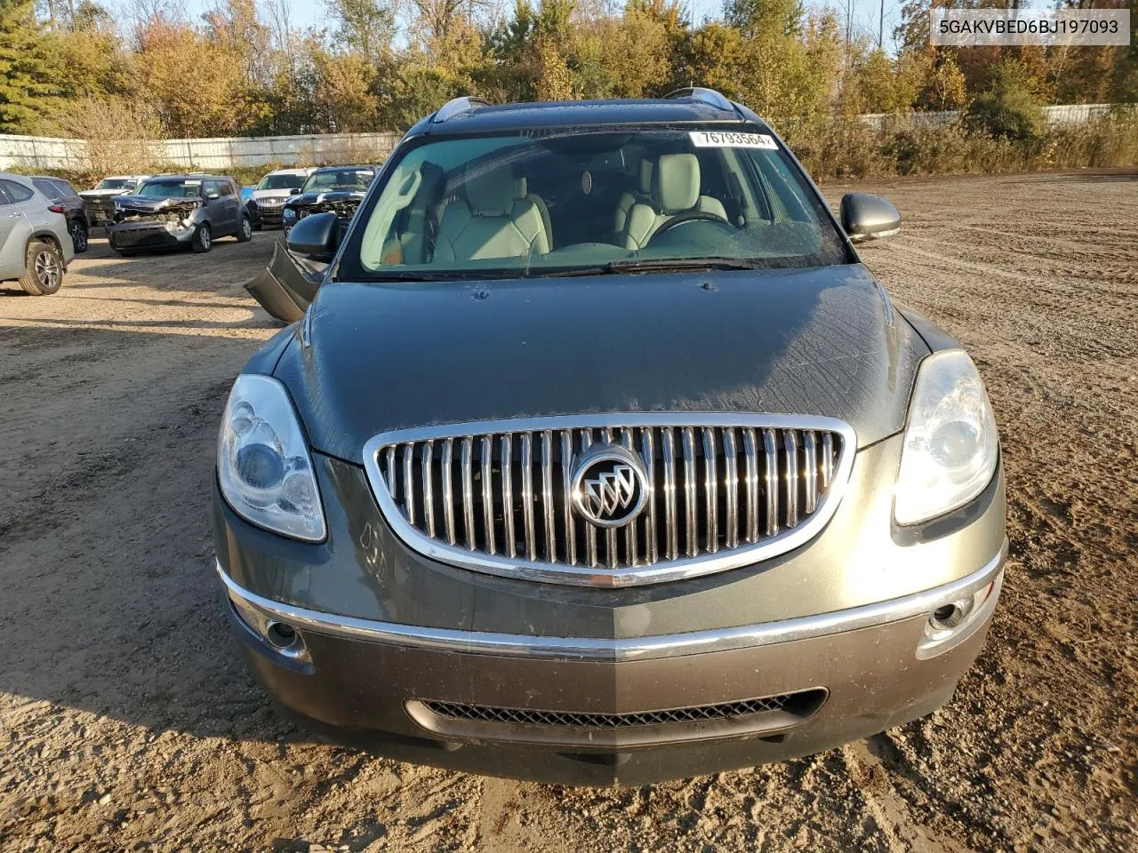 2011 Buick Enclave Cxl VIN: 5GAKVBED6BJ197093 Lot: 76793564