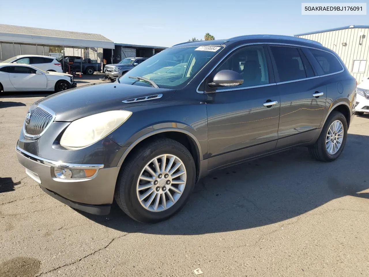 2011 Buick Enclave Cx VIN: 5GAKRAED9BJ176091 Lot: 77169684