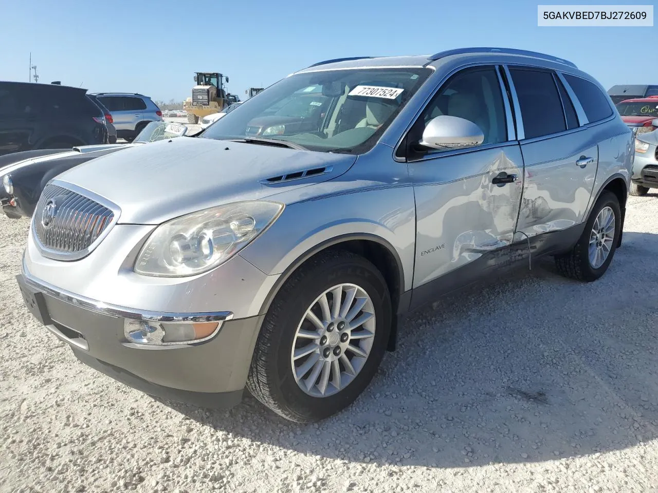 2011 Buick Enclave Cxl VIN: 5GAKVBED7BJ272609 Lot: 77307524