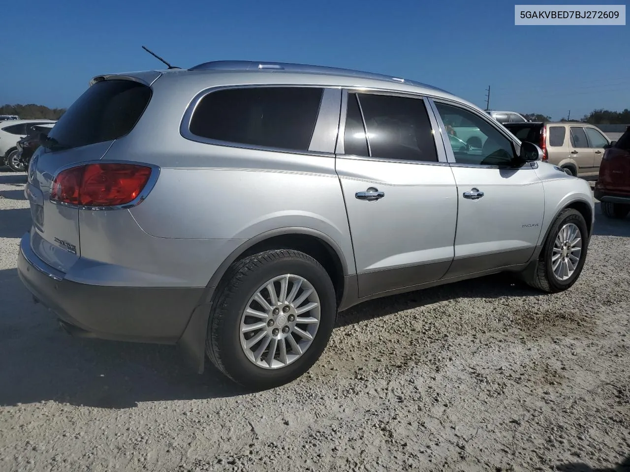 2011 Buick Enclave Cxl VIN: 5GAKVBED7BJ272609 Lot: 77307524